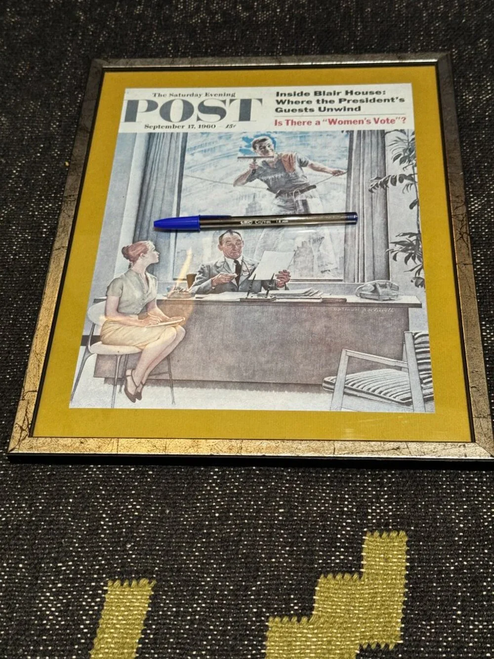 The Saturday Evening Post 1960 x Norman Rockwell 